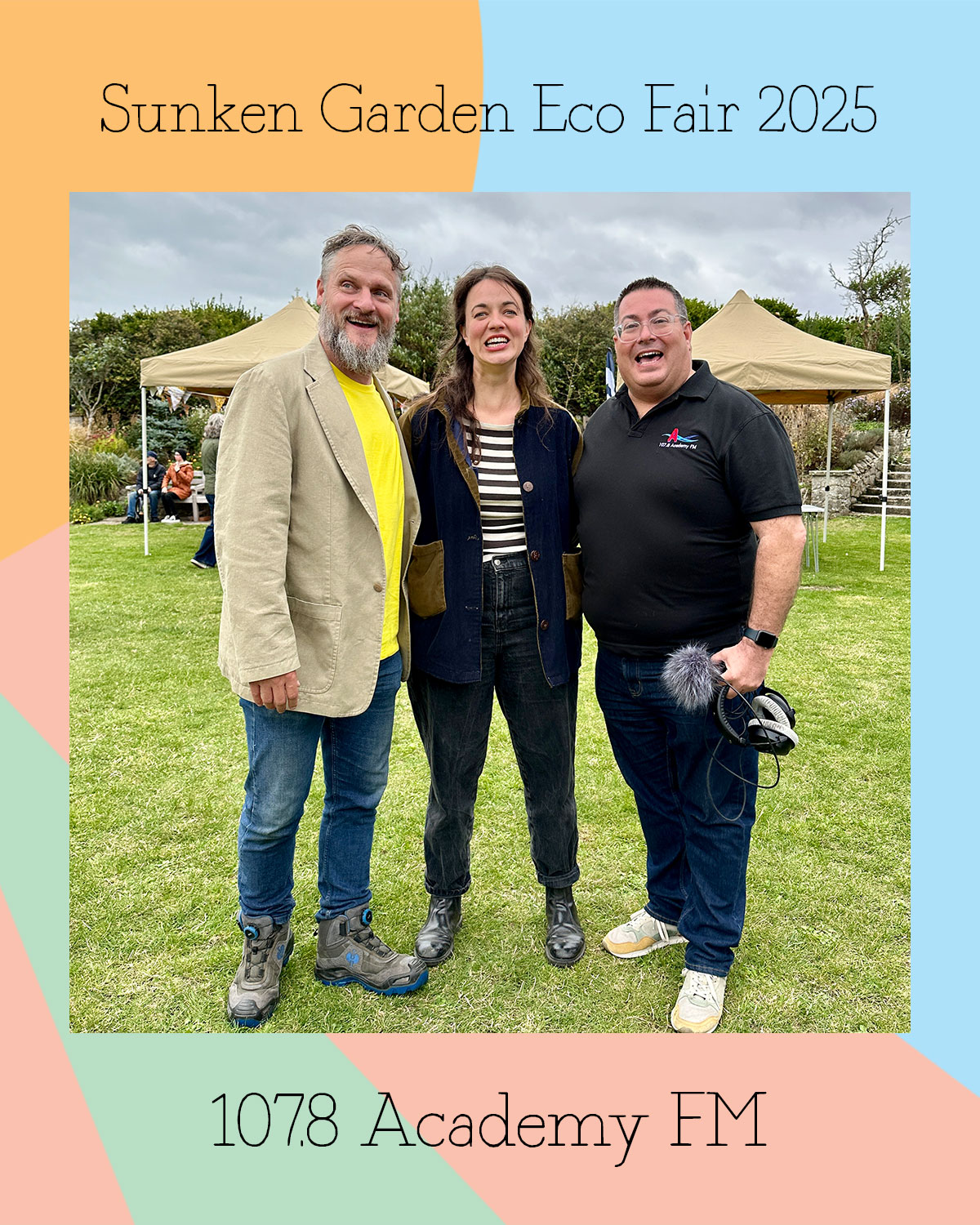 107.8 Academy FM with Frances Tophill and Peter Hasted at the Sunken Garden Margate
