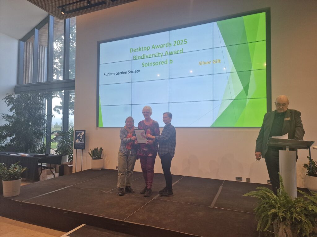 RHS Biodiversity Award Silver Gilt October 2025
